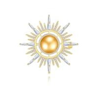Spilla con strass da donna con cristallo spilla a forma di fiore spilla da bavero gioielli Natale festa compleanno per madre moglie