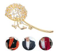 Spilla con tarassaco Spilla decorativa Spilla decorativa Spilla per giacche