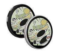 Spilla con targhetta con nome intelligente, ricaricabile, accessorio per congressi, per conferenze, video, decorazione per hall aziendali, stand espositivi, tavolo da conferenza, postazione di lavoro