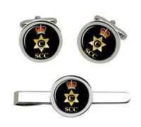 Spilla Cufflinks E Clip Per Cravatta Del Distaccamento Di Mare SCC