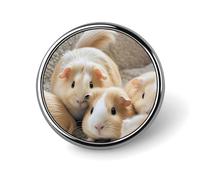 Spilla da bavero a forma di angelo con ali blu, spilla rotonda in metallo, spilla alla moda per camicie, giacche, cappelli, Circular, Alluminio, Nessuna pietra preziosa