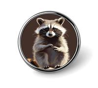 Spilla da bavero a forma di anime, in metallo, rotonda, alla moda, per camicie, giacche, cappelli, Circular, Alluminio, Nessuna pietra preziosa