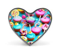 Spilla da bavero a forma di lecca-lecca dolce, cupcake, ciam, farfalla della Zelanda, spilla a forma di cuore per accessori da uomo e da donna, spille da bavero in smalto leggero da 1 pollice per zai