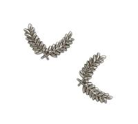 Spilla da bavero alla moda a forma di grano fatta a mano in lega accessori gioielli eleganti per giacche scialli unisex minimalista risvolto gioielli, Misura unica, come descritto