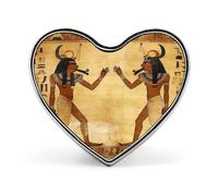 Spilla da bavero antico egiziano carino personalizzato spilla a forma di cuore spilla in lega di alluminio spille alla moda squisite spille per cappello borsa abito cravatta accessori da sposa