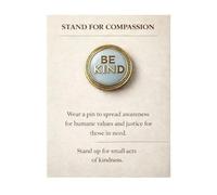 Spilla da bavero compassione, spilla a forma di cuore per la consapevolezza della salute mentale, spilla in lega per abbigliamento, spilla da donna per borsa, One Size, come descritto