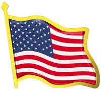 Spilla da bavero con bandiera americana, spilla nazionale in metallo smaltato USA, souvenir con bandiera del paese, regali per uomini e donne, spilla patriottica con bandiera americana, confezione di