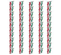 Spilla da bavero con bandiera dell'Iran con robusta base in lega di ferro e rivestimento epossidico per abbigliamento formale ed eventi diplomatici da collezione, One Size, come descritto