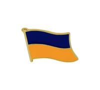 Spilla da bavero con bandiera ucraina Bulk,Distintivo nazionale in metallo smaltato,Piccolo metallo ucraino distintivo souvenir regalo,Spille paese bandiera spilla, size
