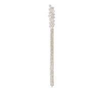 Spilla da bavero con cristalli, spilla a forma di spighe di grano, accessorio unico e squisito, in lega, per donna, Misura unica, come descritto