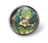 Spilla da bavero con esplorazione degli elfi, spilla alla moda, spille in metallo, per cappelli, camicie, vestiti, borse, decora