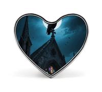 Spilla da bavero con gufo nero, camicie, vestiti, borse, decorazioni