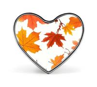 Spilla da bavero con motivo a ortensia blu, spille e spille a forma di cuore - Distintivo in metallo per camicie, giacche, cappelli