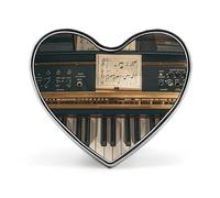 Spilla da bavero con nota musicale, spille con bottoni rotondi, camicie, vestiti, borse, decorazioni