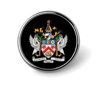 Spilla da bavero con stemma di Saint Kitts e Nevis, emblema nazionale, spilla patriottica da colletto, regalo per uomo, donna, veterano, per zaino, abito, giacca, cappello, regalo per matrimonio e