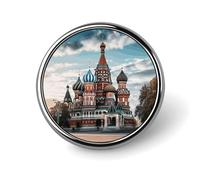 Spilla da bavero della Cattedrale di San Basilio, Piazza Rossa a Mosca, spille con bottoni rotondi, camici