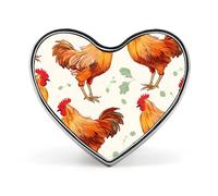 Spilla da bavero elegante da uomo con unicorni, arcobaleno, a forma di cuore, con bottoni, spilla, spilla, gioiello per donne, abbigliamento, cappelli, accessori