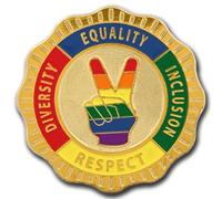 Spilla da bavero Equality Diversity and Inclusion (EDI)