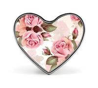 Spilla da bavero floreale a forma di rosa, spilla alla moda, spille con bottoni rotondi, camicie, vestiti, borse, decorazion