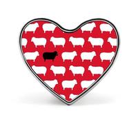 Spilla da bavero in alluminio leggero a nido d'ape gialla con api felici, per camicie e abbigliamento casual