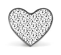 Spilla da bavero in alluminio leggero a nido d'ape gialla con api felici, per camicie e abbigliamento casual