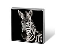 Spilla da bavero in lega di alluminio, spilla da bavero personalizzata con zebra, zaino, cappello, giacche, decorazione