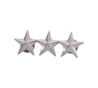 Spilla da bavero in metallo con stella a 5 punte per il 4 luglio Memorial Day Celebration Day Metal a cinque punte Star Jewelry Decorazioni per costumi, C, come descritto
