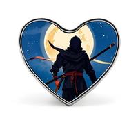 Spilla da bavero leggera e resistente in metallo con cavalli che corrono nella sabbia, spilla rotonda a forma di cuore per camicie, giacche e cappelli.