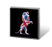 Spilla da bavero personalizzata con leone e bandiera Union Jack del Regno Unito, ideale per cravatta, cappello, abito, vestito, regalo per donne e uomini, matrimonio, compleanno