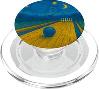 Spilla da bowling Lane League - Van Gogh Starry Night Style PopSockets PopGrip per MagSafe