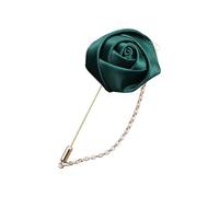 Spilla da cerimonia nuziale a forma di rosa romantica, per testimoni dello sposo, elegante, per anniversari, eventi, testimoni dello sposo, bouquet, bouquet, ecc, Misura unica, come descritto