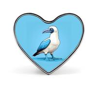 Spilla da cravatta elegante da uomo Ocean Whale con bottoni a forma di cuore, spilla con distintivo, gioiello per abbigliamento e cappelli da donna.