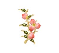 Spilla da donna a forma di frutto della morte, di alta qualità, alla moda, accessorio per bouquet