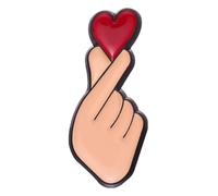Spilla da donna con grazioso gesto d'amore
