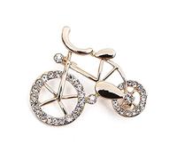 Spilla da Donna Corpetto d'oro Bicicletta da Sposa Spilla da Uomo Abito Spilla Sciarpe Scialle Clip Borsa Ornamento Regalo di Natale Durability And Attraction