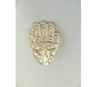 Spilla da giacca (pins) con Mano di fatima in Argento 925