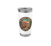 Spilla da viaggio vintage del parco nazionale della foresta pietrificata dell'Arizona Bicchiere termico in acciaio inox doppia parete