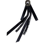 Spilla dal design accattivante in pizzo e strass, perfetta come regalo premuroso per lei in ogni occasione. Spilla alla moda, One Size, come descritto