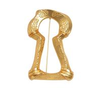 Spilla dal design unico a forma di buco della serratura, in lega leggera, accessorio alla moda, accessorio per abbigliamento da indossare tutti i giorni