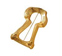 Spilla dal design unico con buco della serratura, in lega leggera, accessorio alla moda, accessorio per abbigliamento da indossare tutti i giorni