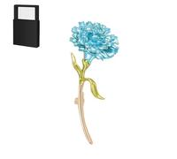 Spilla decorativa a forma di fiore, elegante e versatile, perfetta per abiti, tailleur o maglioni. Confezionata in una scatola regalo. (C)