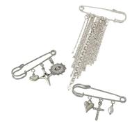 Spilla Decorativa Versatile Con Catena Nappe E Perle Finte Che Può Migliorare L'abbigliamento Borse Cappelli Per Look Eleganti Sciarpa Spilla