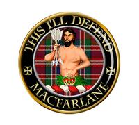 Spilla Del Clan Scozzese Macfarlane Di Arroquhar