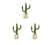 Spilla Del Fumetto Cactus Pianta Succulente Smalto Spille Risvolto Indietro Maglione Clip Regalo di San Valentino Bambini per Abbigliamento xz238, as description, Plastica, come descrizione