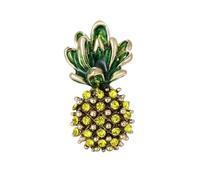 Spilla Delle Signore Spille a forma di ananas con strass for donna, spille smaltate a frutta e piante, for collane, decorazioni for feste, vestiti, accessori(Color 5)