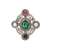 Spilla Delle Signore Spille barocche vintage for donna, spille distintive, accessori for gioielli, banchetti e feste(Color 5)