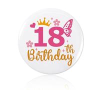 Spilla di compleanno, spilla per compleanno ragazza, festeggia il giorno speciale della tua piccola principessa con uno scintillante, accessorio per feste, decorazione per celebrazioni, Ferro