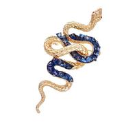 Spilla Di Cristallo Di Serpenti Di Cristallo Alla Moda Per Abiti Vari Cinese Festa Di Capodanno Distintivo Per Incontri Di Affari Abito Serp, Taglia unica, come descritto