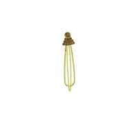 Spilla di design con finitura in oro | Spilla tradizionale | Spilla sari a clip, spilla bohémien: abbraccia il tuo spirito libero con i nostri design unici ispirati a Boho.