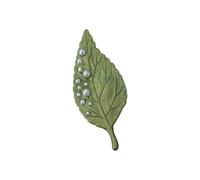 Spilla di fascino alla moda con pianta alla moda, bella struttura in lega distintivo, perfetta per usura quotidiana o regali che conferisce una pianta fatta a mano, Taglia unica, come descritto